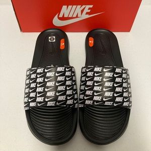 New nike victori one slides swoosh mens size 12/13